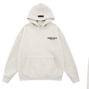 Essentials “Light Oatmeal” Hoodie and Joggers